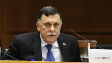 صورة ألمانيا تطلب من السراج الاستمرار في منصبه