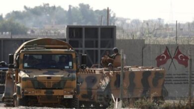 صورة القوات التركية لا تزال في نقطة شير مغار بحماه ….ولم تنسحب بالكامل
