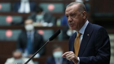 صورة أردوغان: هناك مؤشرات تظهر عدم دعم روسيا للاستقرار والسلام في سوريا
