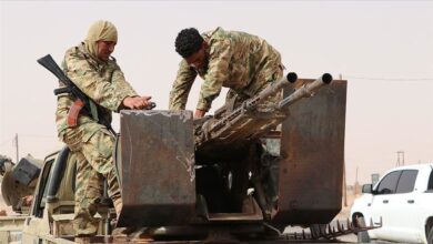 صورة عشرات الجنود الليبين يتدربون في تركيا وفقاً لاتفاقية ثنائية