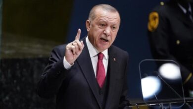 صورة أردوغان يعلن عن مركز مراقبة مشترك مع روسيا في قاراباغ