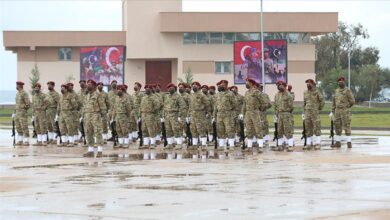 صورة تخريج أول دفعة لجنود ليبيين دربتهم تركيا في ليبيا