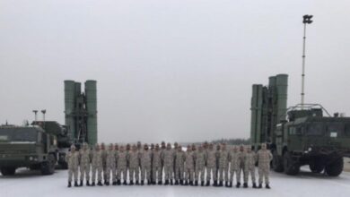 صورة الصواريخ التي تستخدمها طائرات S-400 التركية