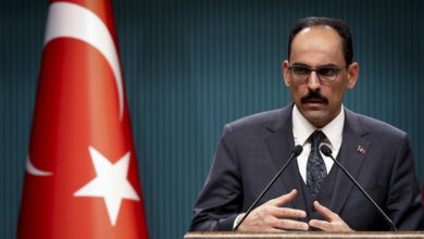 صورة ابراهيم قالن: نثق بأن العلاقات التركية-الأمريكية ستكون جيدة في عهد بايدن