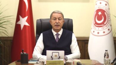 صورة أكار يعلن وصول قوات تركية إلى أذربيجان لمراقبة وقف إطلاق النار