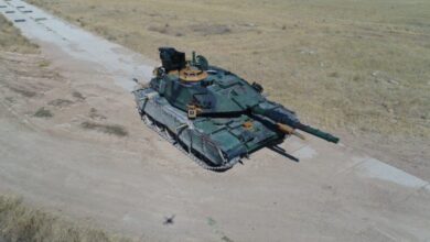 صورة دمج نظام الحماية النشط Pulat  ب  14 دبابة M-60TM