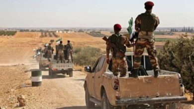 صورة فصيل في الجيش الوطني السوري يطلق عملية السيطرة على بلدة عين عيسى