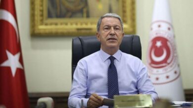 صورة وزير الدفاع التركي: نعمل ما بوسعنا لمنع وقوع تصعيد بالبحر الأسود