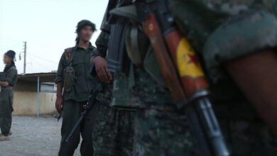 صورة قالن يؤكد احتجازYPG الإرهابي 2700 شاب بالحكسة في سوريا