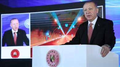 صورة أردوغان: على العالم إدراك أن إسرائيل دولة إرهابية