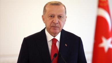 صورة أردوغان يؤكد ضرورة تدخل مجلس الأمن لوقف هجمات إسرائيل ‏