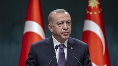 صورة أردوغان: على المجتمع الدولي تلقين إسرائيل درسا قاسيا ‏