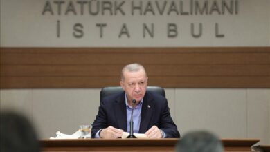 صورة أردوغان: تركيا تحمي حدود الناتو ونتطلع لنهج أمريكي يعزز الحلف