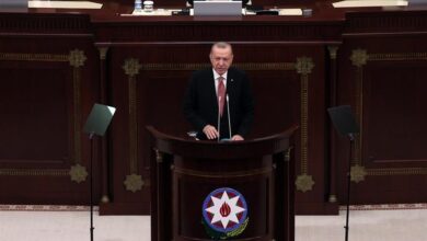 صورة أردوغان: “قره باغ” مكان تحطمت فيه أحلام الطامعين