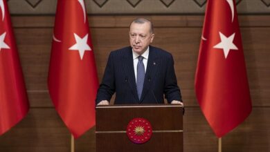 صورة أردوغان: حماية بلادنا و مياهنا عندنا سواء