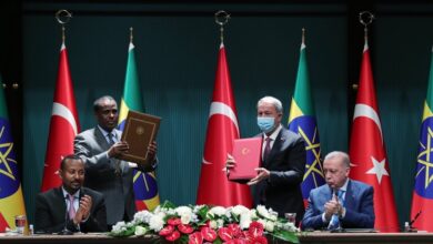 صورة إثيوبيا تعلن توقيع اتفاقات مع تركيا للتعاون في التنمية المائية والدفاع ‏