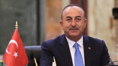 صورة تشاووش أوغلو: نرفض وجود”بي كا كا” الإرهابية على أراضي العراق ‏
