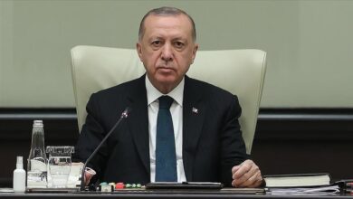 صورة أردوغان:سنمنع دخول وخروج الإرهابيين على الحدود الإيرانية ‏