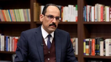صورة قالن: لتركيا الحق في دخول سوريا كما روسيا و الولايات المتحدة ‏