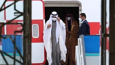 صورة ولي عهد أبوظبي يصل إلى تركيا في زيارة رسمية