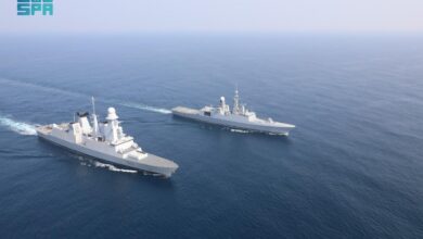 صورة “تمرين عبور” في البحر الأحمر بين القوات البحرية السعودية و الفرنسية