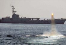 صورة انطلاق مناورات “حزام الأمن البحري 2022” بمشاركة إيران وروسيا والصين