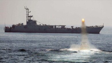 صورة انطلاق مناورات “حزام الأمن البحري 2022” بمشاركة إيران وروسيا والصين