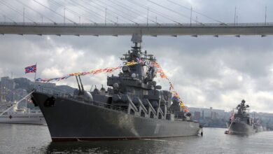 صورة الأسطول الروسي يعلن  عن مناورات بحرية روسية-صينية-إيرانية مشتركة