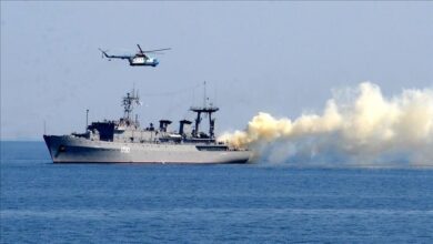 صورة فرقاطة “بربروس” التركية تجري مناورات مع الناتو شرق المتوسط
