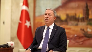 صورة أكار: نرفض وجود إرهابيين على حدودنا ومستعدون لأي مهمة