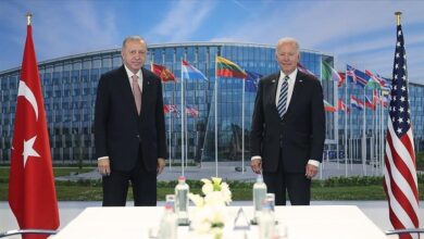 صورة أردوغان وبايدن يبحثان العلاقات الثنائية وقضايا إقليمية