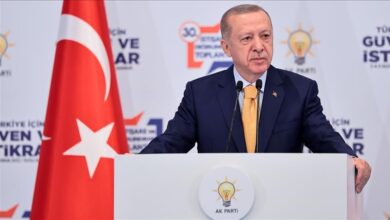صورة أردوغان: نواصل التحضير لاستكمال الخط الأمني في الجنوب