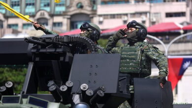صورة لصد أي هجوم صيني.. تايوان تبدأ مناورات لسلاح المدفعية