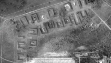 صورة الدفاع البريطانية تؤكد تدمير 8 مقاتلات روسية في قاعدة القرم