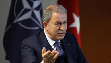 صورة أكار يعلن إلغاء زيارة وزير الدفاع السويدي إلى تركيا