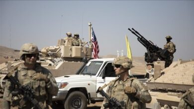 صورة تعزيزات أمريكية في مناطق سيطرة إرهابيي “بي كي كي” شرقي سوريا