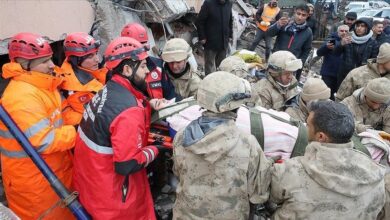 صورة صويلو: إرسال 28 ألف عنصر من الدرك والشرطة إلى مناطق الزلازل