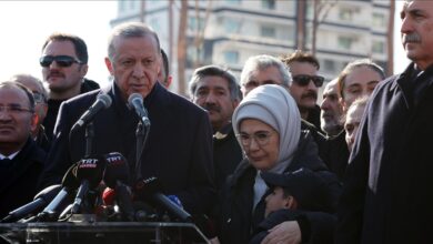 صورة أردوغان: زلزال قهرمان مرعش أقوى بثلاثة أضعاف من زلزال 1999