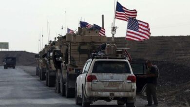 صورة الصين: “نحث الولايات المتحدة على إنهاء وجودها العسكري غير الشرعي ونهبها في سوريا”
