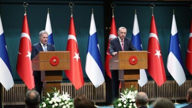 صورة أردوغان يعلن موافقة تركيا على عضوية فنلندا في الناتو