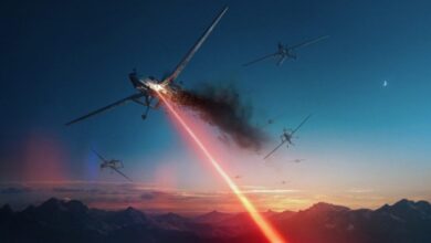صورة اليابان تكشف عن نماذج أولية لأسلحة الليزر المضادة للطائرات بدون طيار
