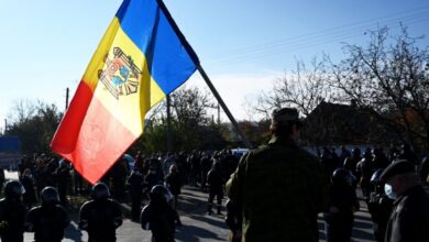 صورة قرار بمساعدة عسكرية من الاتحاد الأوروبي إلى مولدوفا وجورجيا
