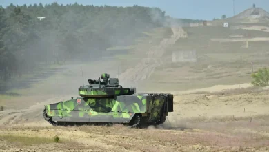 صورة اتفاقية بين أوكرانيا وجمهورية التشيك وسلوفاكيا  لتوريد عربة المشاة CV90
