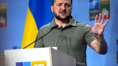 صورة زيلينسكي: روسيا تلقي بكل ثقلها لمنعنا من مواصلة الهجوم المضاد